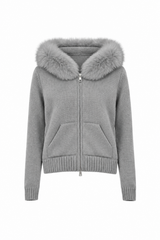 Florence Knit Cardigan - Grey