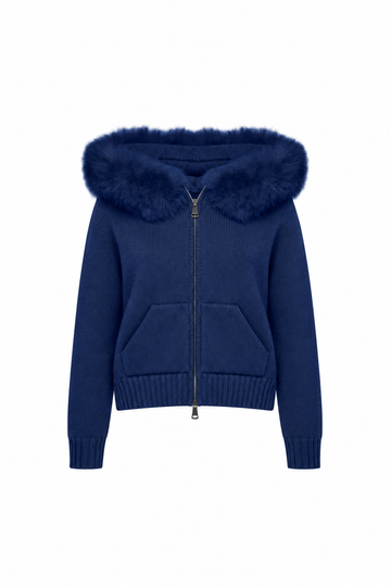 Florence Knit Cardigan - Navy