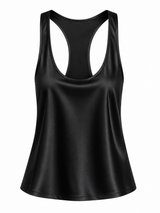 Rio Satin Top - Black