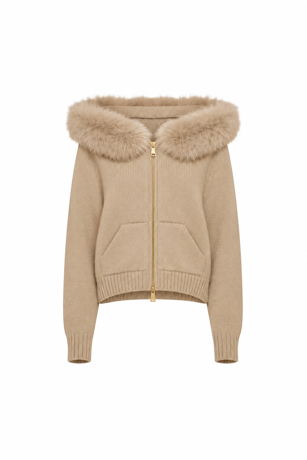 Florence Knit Cardigan - Camel