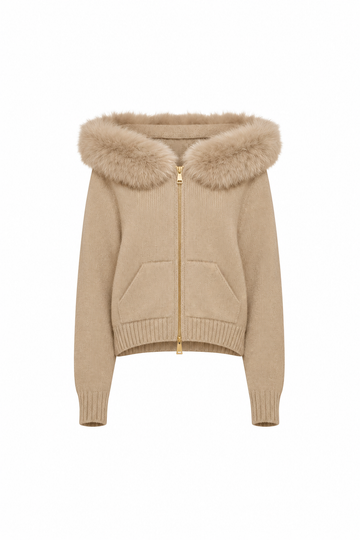 Florence Knit Cardigan - Camel