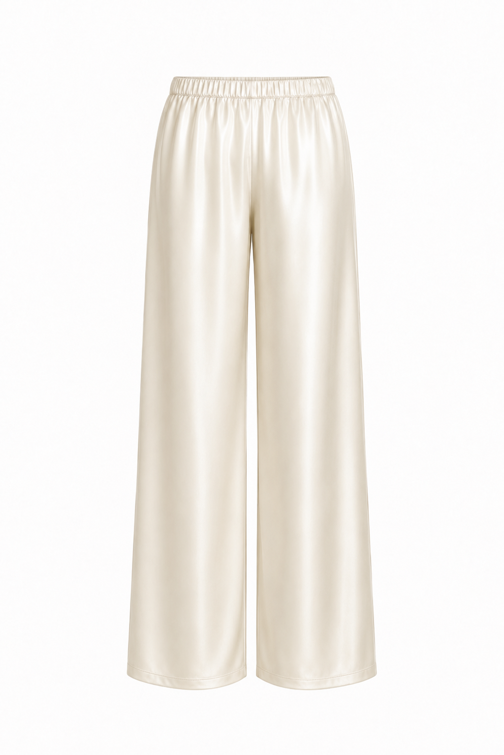 Rio Satin Pants- Ivory