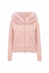 Florence Knit Cardigan - Baby Pink