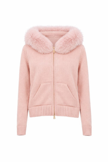 Florence Knit Cardigan - Baby pink