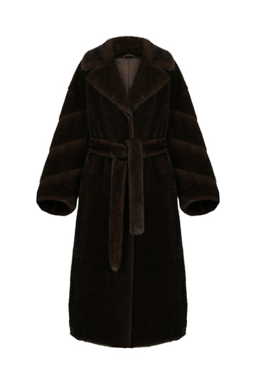 Hudson Faux Fur Coat